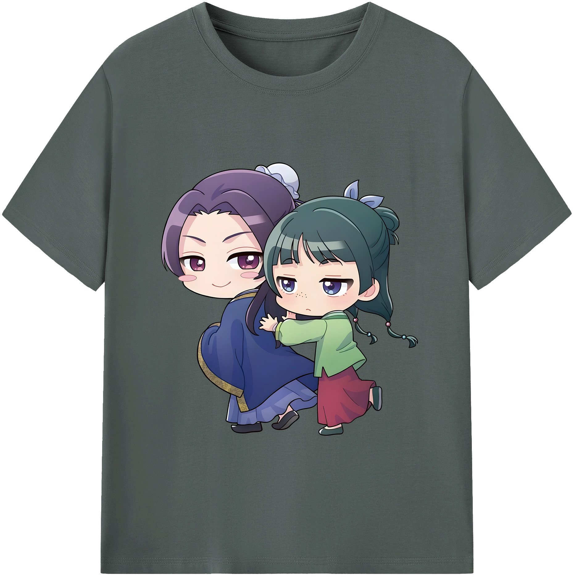 （画像用） 薬屋のひとりごと The Apothecary Diaries 綿100％ メンズ半袖Tシャツ｜肌触りやわらか＆通気性